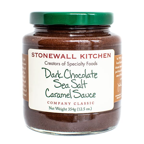 Stonewall Kitchen Dark Chocolate Sea Salt Caramel Sauce High Country Olive Oil