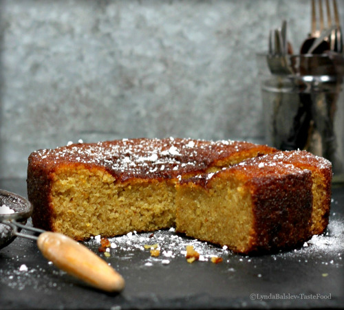 A piece of cake sitting on top of a table.